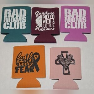 5 Graphis Can Koozies